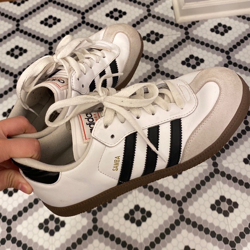 Adidas Sambas- size 5, fits 6-6.5